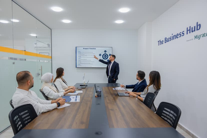 Jerash Business Hub Kiosk - Meeting Room